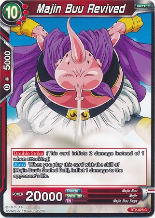 Majin Buu Revived BT2-028 C